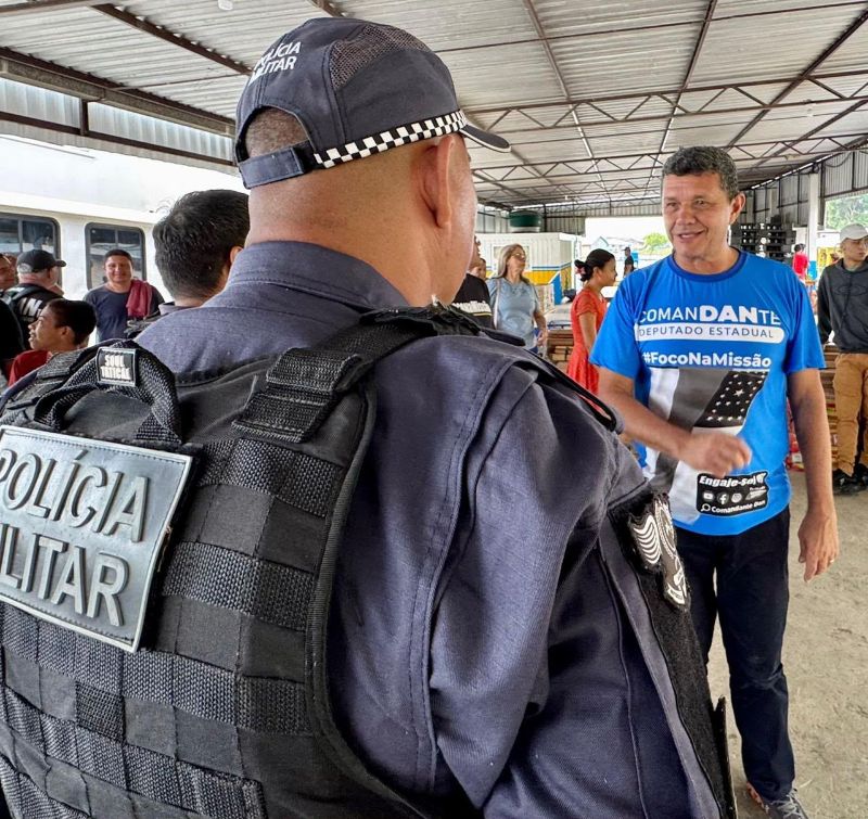 Comandante Dan defende concursos anuais para recompor base da Polícia Militar do Amazonas
